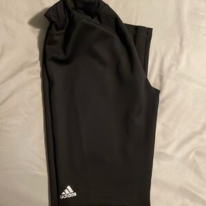 Youth Adidas climalite black track pants